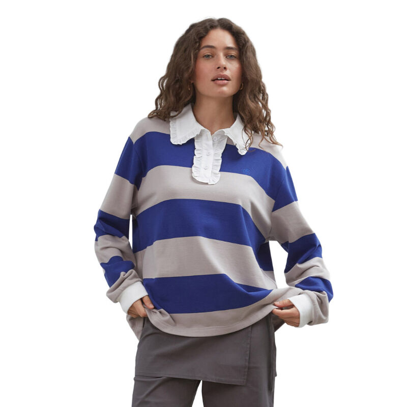 COMMONPLACE ESSENTIALS Ocean Frill Polo image number 0